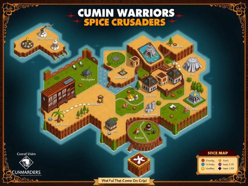 Cumin Warriors Spice Crusaders Game Map