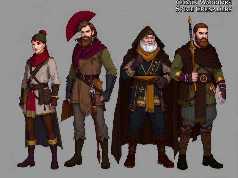 Cumin Warriors Spice Crusaders Character Classes